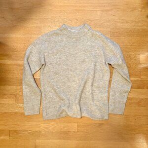 Women's Mock Neck Long Sleeve pull Over Sweater